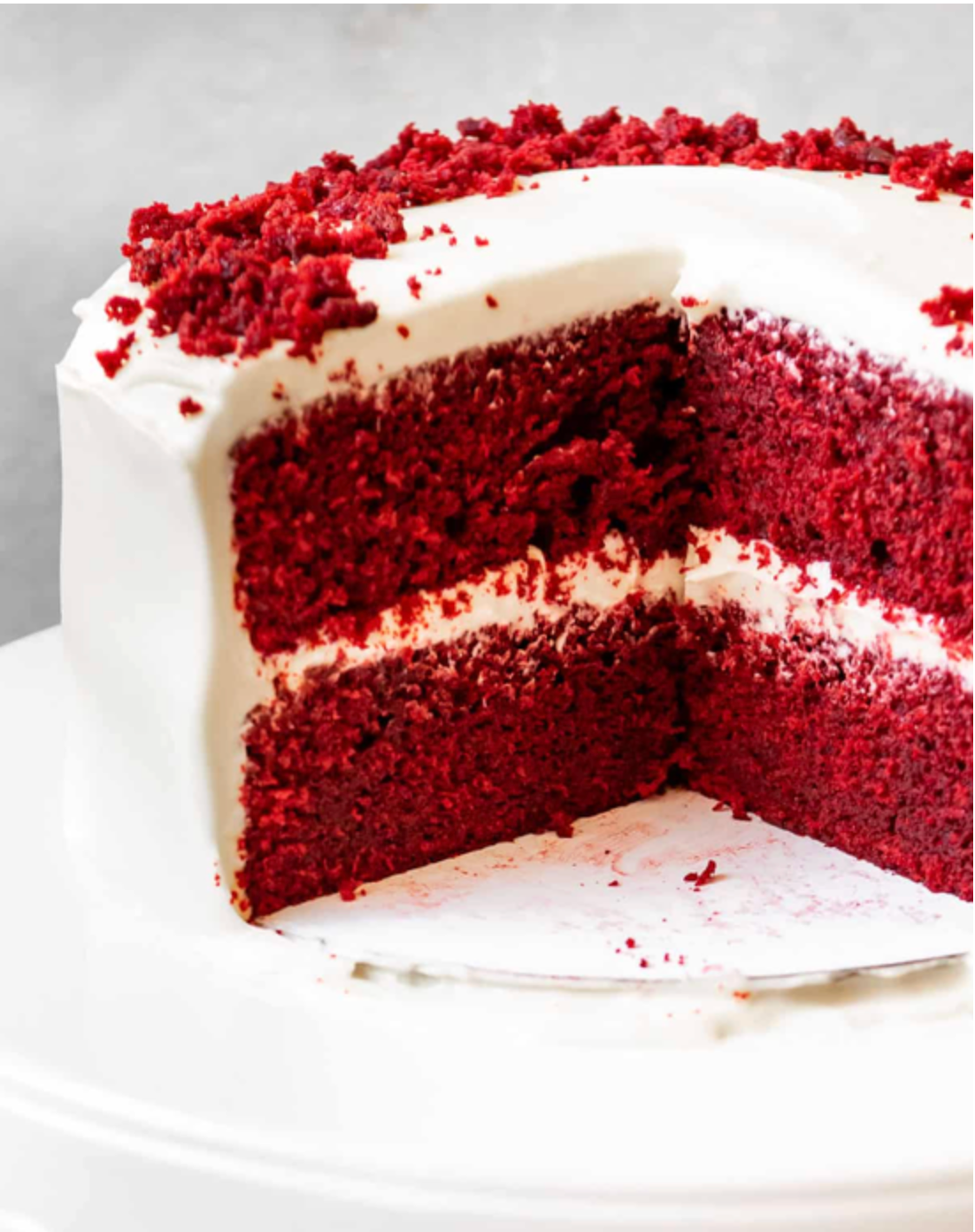 Red Velvet Cake with Cream Cheese Icing